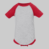 Infant Baseball Fine Jersey Bodysuit