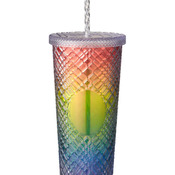 b.free Pride 22oz Sparkle Straw Tumbler