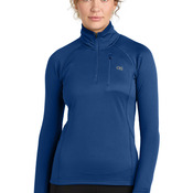 Women&#39;s Tech Grid 1/4 Zip Fleece