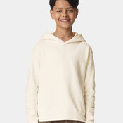Youth Garment-Dyed Lightweight Fleece Hooded Sweatshirt