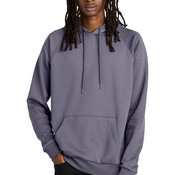 Unisex Organic CVC Fleece Pullover Hoodie