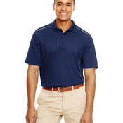 Men's Radiant Performance Piqué Polo with Reflective Piping