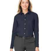 Women's CrownLux Performance® Spencer Poplin Dress Shirt