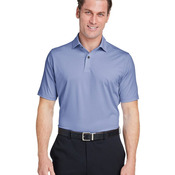 Men's USA Made Mini Stripe Tech Polo