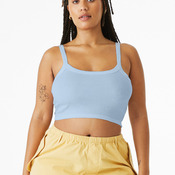 Women's Micro Rib Spaghetti Strap Tank