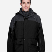 Men's 3-in-1 Two-Tone Parka