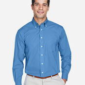 Men's Tall Crown Collection® Broadcloth Woven Dress Shirt