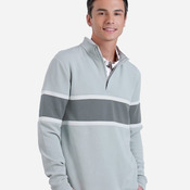 Men&#39;s Owen Quarter-Zip Colorblock Pullover