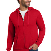 ComfortBlend ® Full Zip Unisex Hooded Sweatshirt