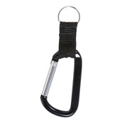 Carabiner With Strap And Split Ring