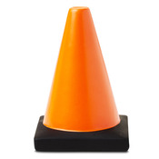 Construction Traffic Cone Shape Stress Ball